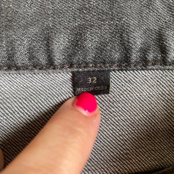 John Varvatos mens gray "wight" skinny jeans sz 32 - Picture 6 of 9